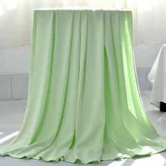 Soft oversized bamboo cotton throw