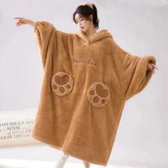 Sherpa Special hoodie Blanket