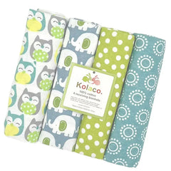 Designer crib sheets & blankets