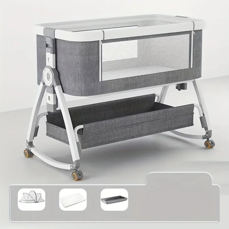Crib or bassinet Adjustable Splicing