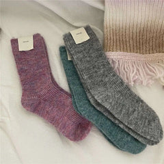 Cashmere bamboo socks
